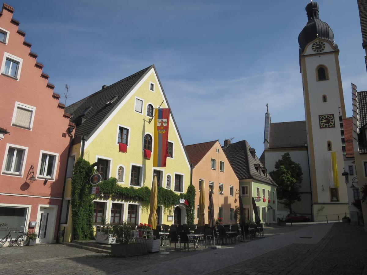 Boardinghouse Marktplatz Schwandorf Eksteriør billede